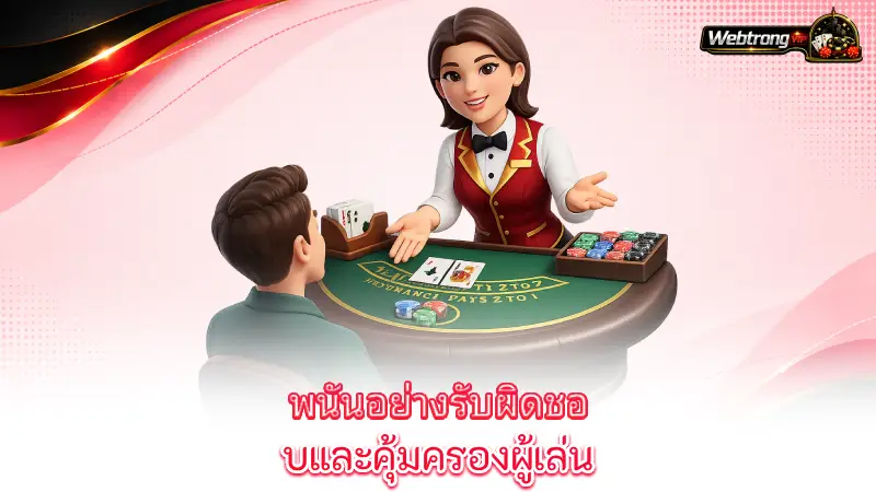 พนันอย่างรับผิดชอบและคุ้มครองผู้เล่น