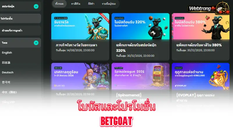 Betgoat-bonuses-and-promotions