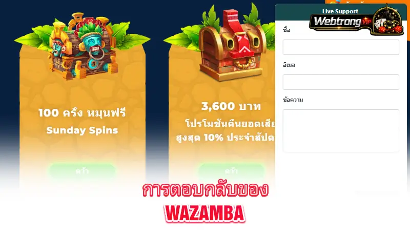 Wazamba-service-and-response-quality
